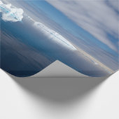 Schwimmendes Eis in der Antarktis Geschenkpapier (Ecke)