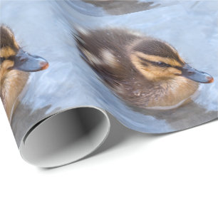 Schwimmendes Entlein Geschenkpapier