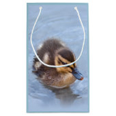 Schwimmendes Entlein Geschenktüte (Rückseite)