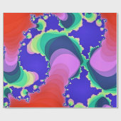 SCHWIMMENDES FLUSSWASSER GESCHENKPAPIER (Flach)