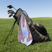 SCHWIMMENDES FLUSSWASSER GOLFHANDTUCH (Gras)