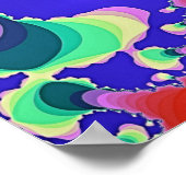 SCHWIMMENDES FLUSSWASSER POSTER (Ecke)