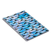 SCHWIMMENDES gewundenes Notizbuch Notizblock (Rechte Seite)