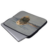 Schwimmendes golden retriever laptopschutzhülle (Vorne Knopf)