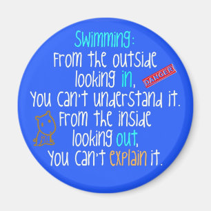 Schwimmendes heraus schauen magnet