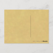 Schwimmendes Mädchen ~ Postkarte (Rückseite)