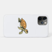 Schwimmendes Schildkröten-Logo Case-Mate iPhone Hülle (Rückseite (Horizontal))