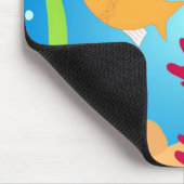 Schwimmenfische Mousepad (Ecke)