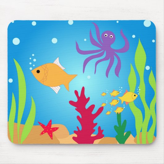 Schwimmenfische Mousepad (Vorne)