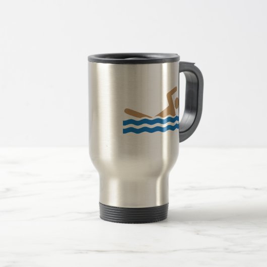 Schwimmenikonenbilddagramm in der Farbe Reisebecher (VorderseiteRechts)