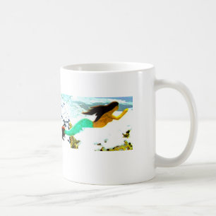 Schwimmenmeerjungfrau-Tasse Kaffeetasse