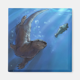 Schwimmenotter Magnet