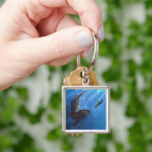 Schwimmenotter Schlüsselanhänger (Hand)