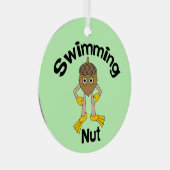 Schwimmentext Ornament Aus Metall (Vorderseite Rechts)
