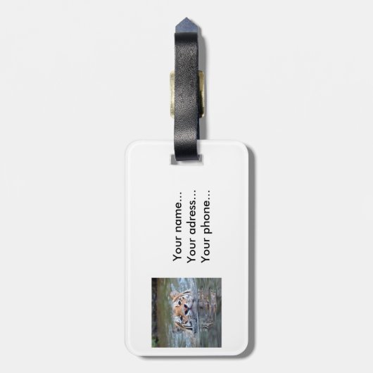 SchwimmenTiger20150901 Gepäckanhänger (Rückseite vertikal)