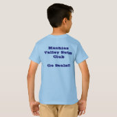 Schwimmenverein, Machias Tal-Schwimmen-Verein T-Shirt (Schwarz voll)