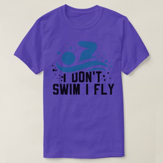 Schwimmer 1 T-Shirt (Design vorne)