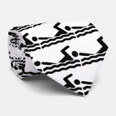 Schwimmer-297723 Wassersportwelle Krawatte (Gerollt)