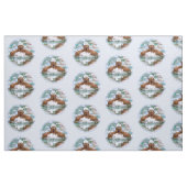 Schwimmer-Athlet im Pool mit Wasser lässt Malerei Stoff (Fat Quarter (45,7 x 55,9 cm))
