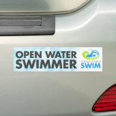 Schwimmer-Autoaufkleber des offenen Wassers Autoaufkleber (Auf Auto)