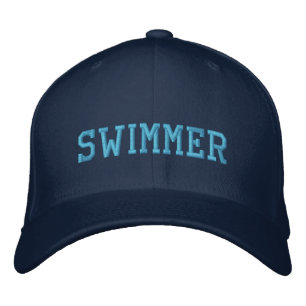Schwimmer bestickter Hut