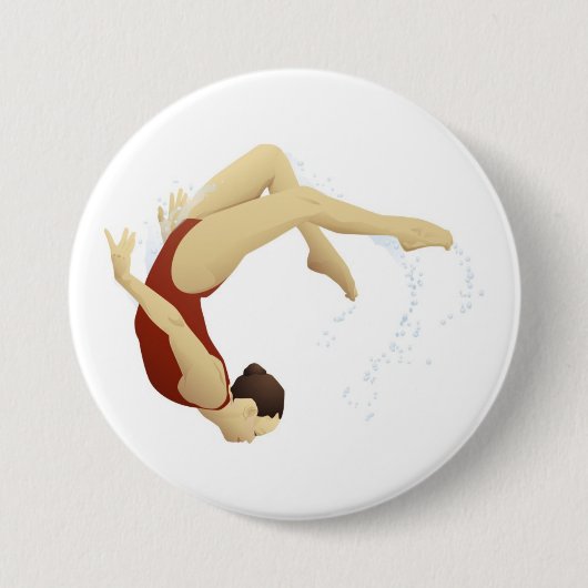 Schwimmer Button (Vorderseite)