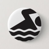 Schwimmer Button (Vorderseite)
