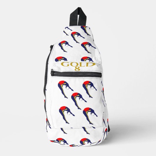 Schwimmer crossbody bag (Vorderseite)