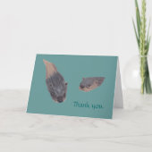 Schwimmer Danke, Karten (Vorderseite)