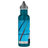 SCHWIMMER EDELSTAHLFLASCHE (Links)