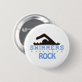 Schwimmer-Felsen Button (Vorne & Hinten)