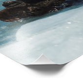 Schwimmer Fotodruck (Ecke)