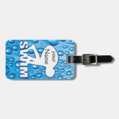 SCHWIMMER-GEPÄCK ODER TASCHEN-UMBAU GEPÄCKANHÄNGER (Vorderseite horizontal)