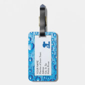 SCHWIMMER-GEPÄCK ODER TASCHEN-UMBAU GEPÄCKANHÄNGER (Rückseite vertikal)