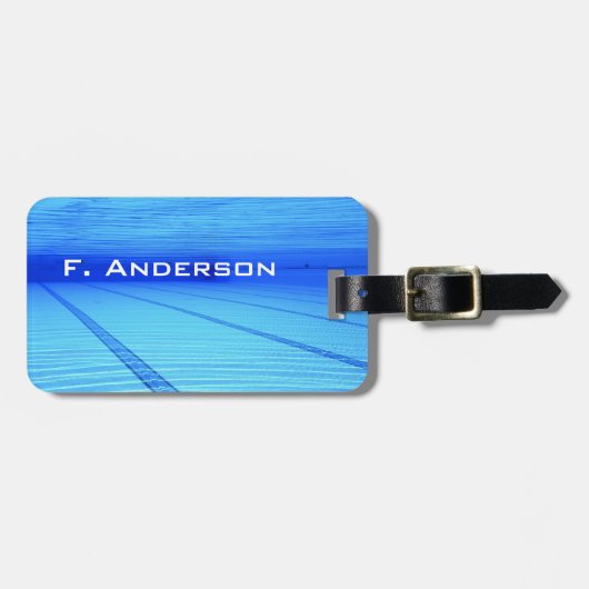 Schwimmer Gepäckanhänger (Vorderseite horizontal)