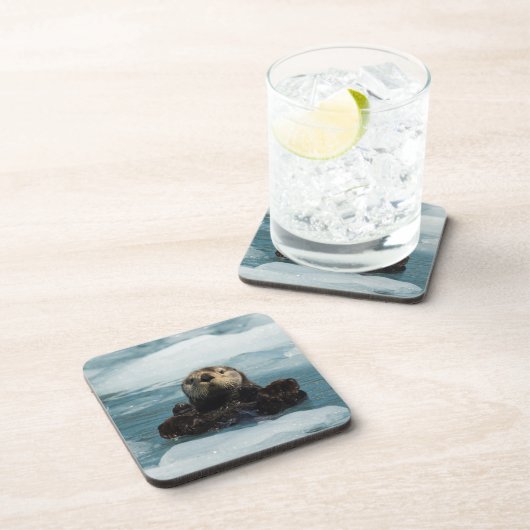 Schwimmer Getränkeuntersetzer (Rechte Seite)