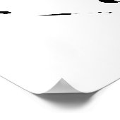 Schwimmer (Grunge) Poster (Ecke)