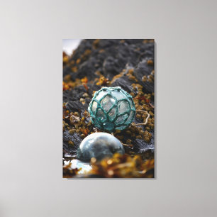 Schwimmer im Gezeitenbecken, Alaska Leinwanddruck