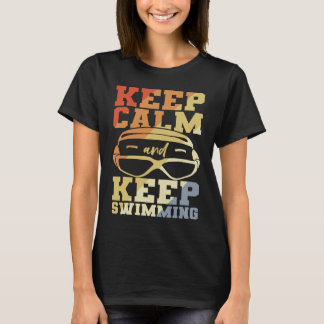 Schwimmer Joke Vintag Look T-Shirt