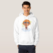 Schwimmer Junge in Glöckchen und Schwimmenkap Hoodie (Vorne ganz)
