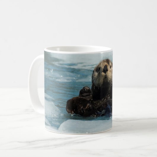 Schwimmer Kaffeetasse (Vorderseite Links)