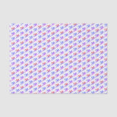 Schwimmer lila Sportart Seidenpapier (Vorderseite)