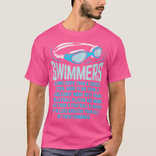 Schwimmer machen mehr Kicks, wenn ich sonnig schwi T-Shirt