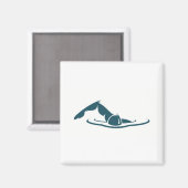Schwimmer Magnet (Vorderseite/Rückseite)