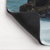 Schwimmer Mousepad (Ecke)