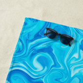 Schwimmer NAME Wasser Art Blauer Badevergnügen Coo Strandtuch (Beispiel)