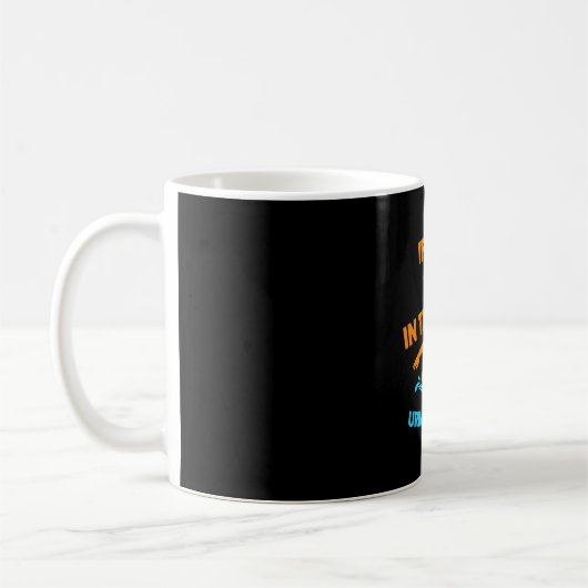 Schwimmer Pech im Pool Kaffeetasse (Links)