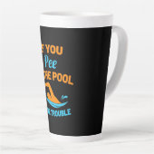 Schwimmer Pech im Pool Milchtasse (Rechte Ecke)