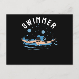 Schwimmer - Perfekte Gestaltung für Schwimmer Postkarte