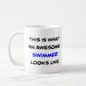 Schwimmer, phantastisch kaffeetasse (Links)